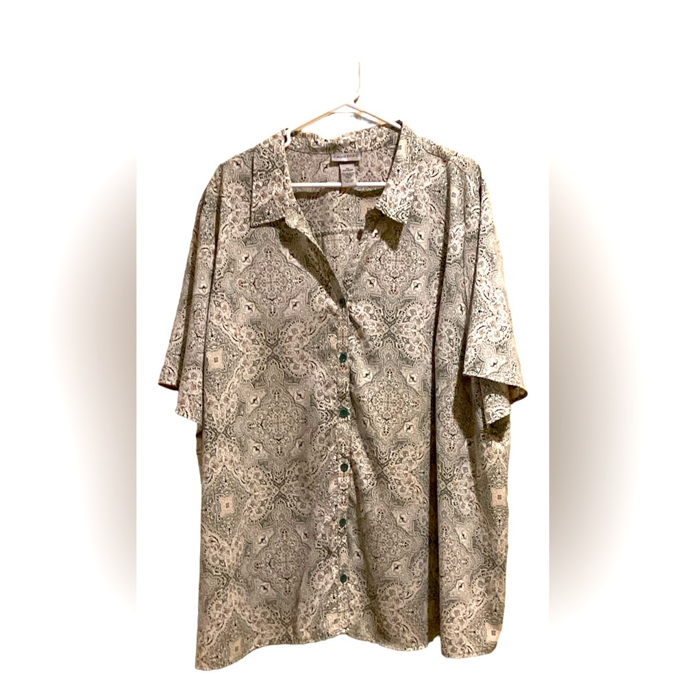 Catherine’s Collared Blouse Size 4X